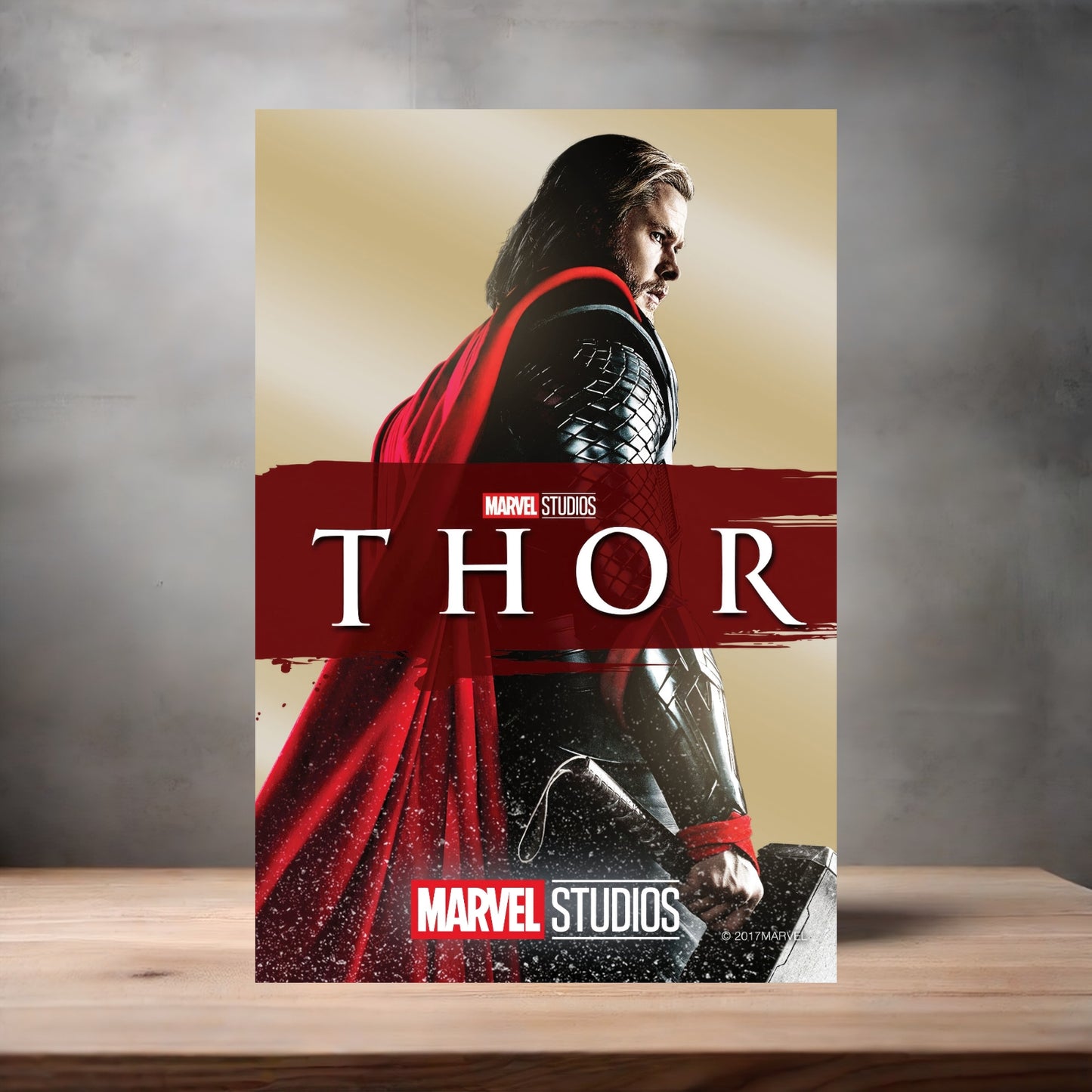 Marvel Studios metal movie poster multiple size options. Thor
