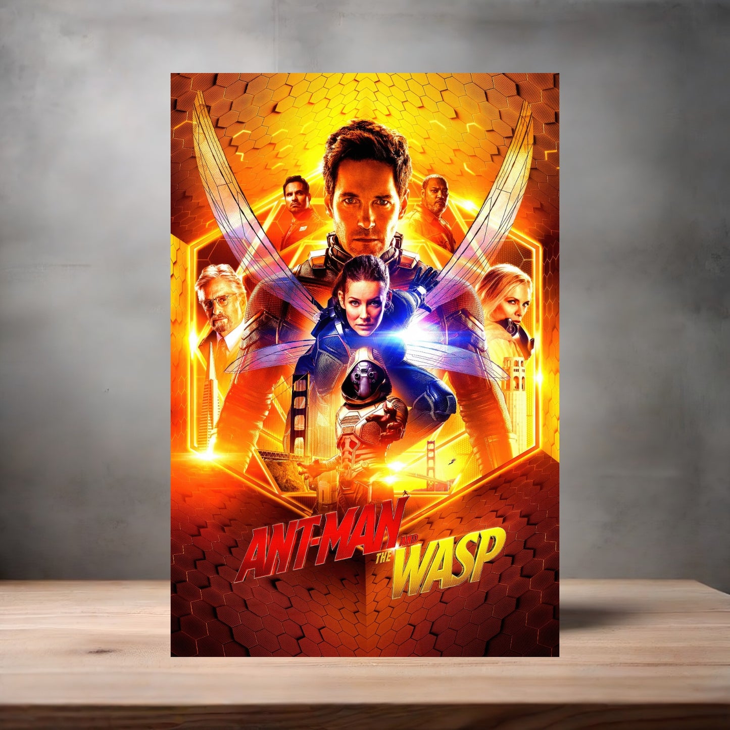 Marvel Studios metal movie poster multiple size options. Ant-Man and the Wasp