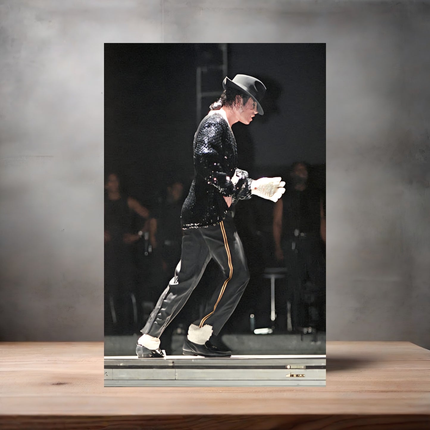 Michael Jackson the King of Pop metal poster. Multiple sizes available. I