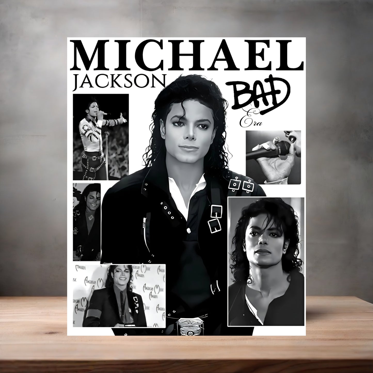 Michael Jackson the King of Pop metal poster. Multiple sizes available.