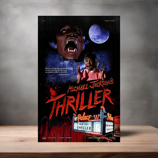 Michael Jackson the King of Pop metal poster. Multiple sizes available. G