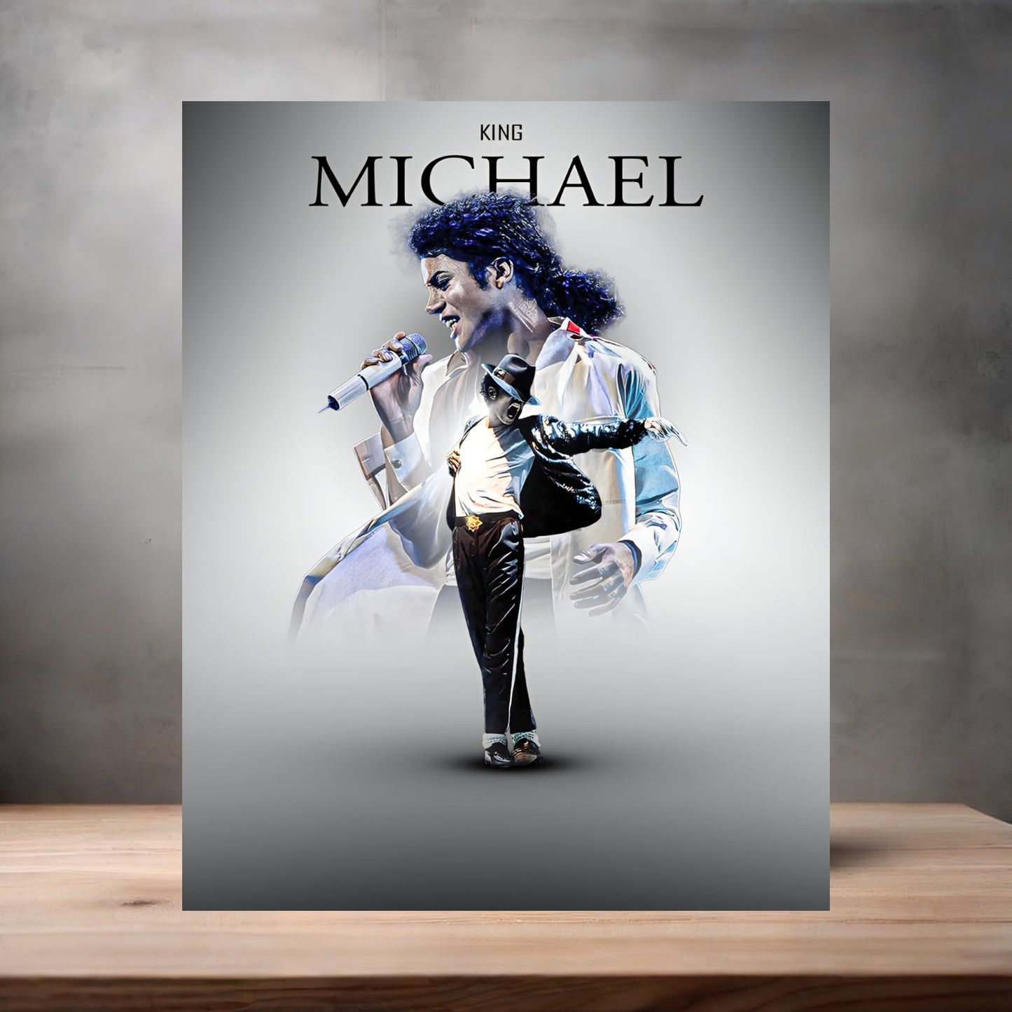 Michael Jackson the King of Pop metal poster. Multiple sizes available. O