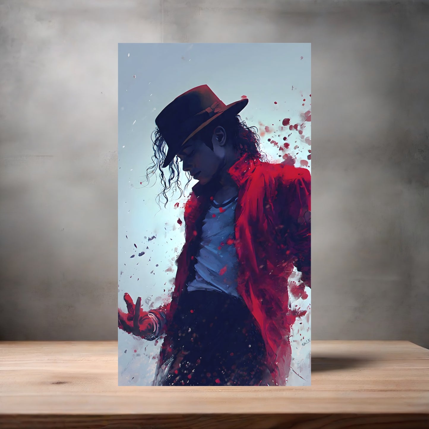 Michael Jackson the King of Pop metal poster. Multiple sizes available. F