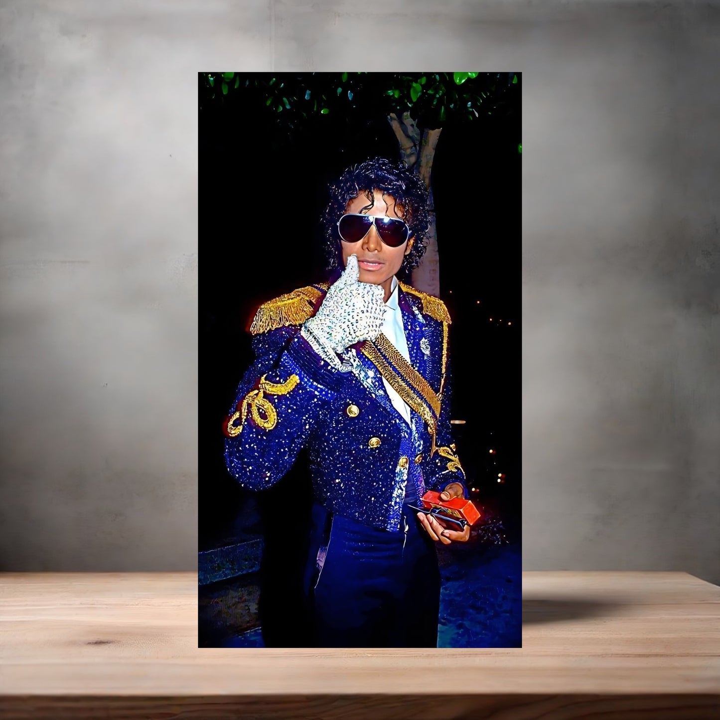 Michael Jackson the King of Pop metal poster. Multiple sizes available. K