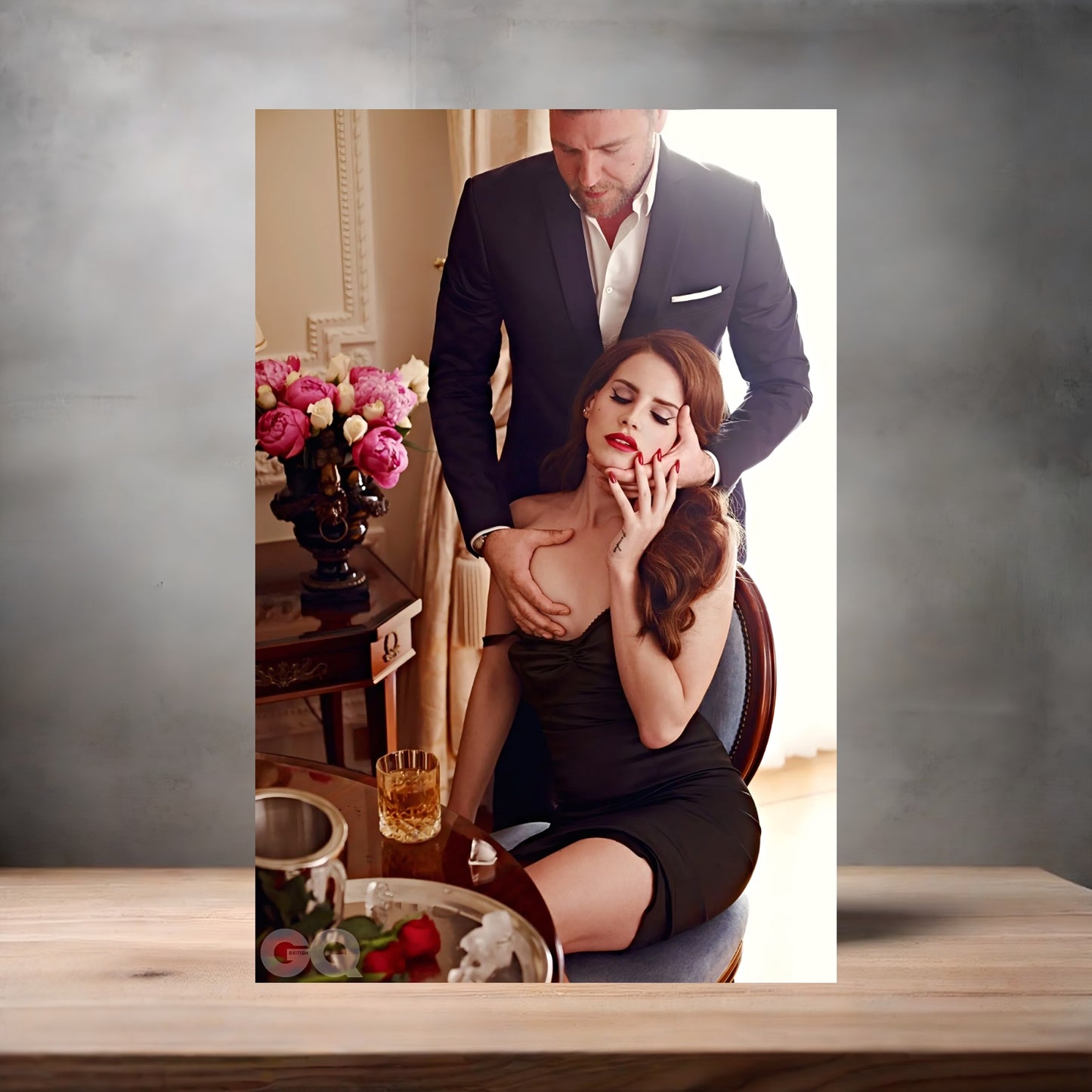 Lana Del Rey metal poster. Multiple sizes available. GQ V5