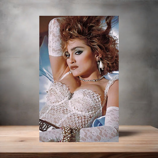 Sexy Madonna metal poster. Multiple sizes available.