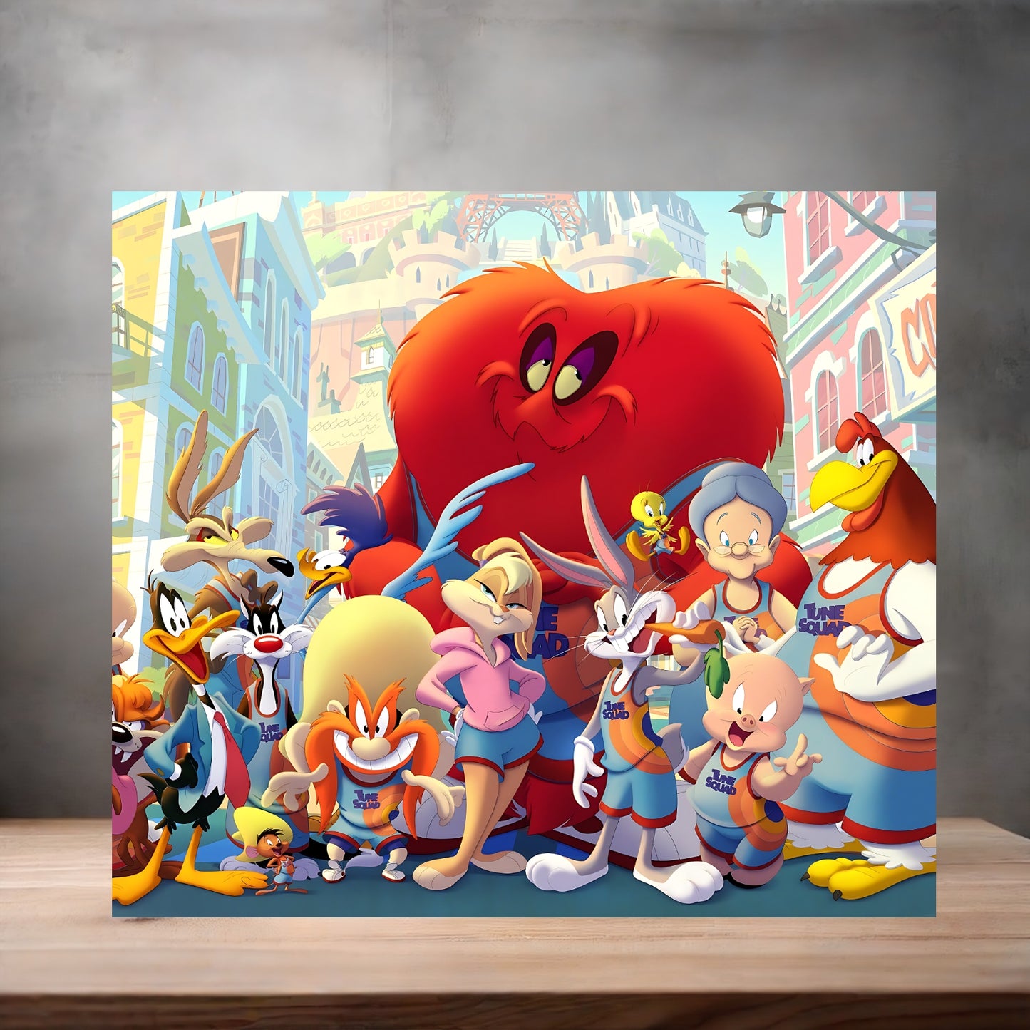 Looney Tunes cartoon characters metal poster. Multiple sizes available. H