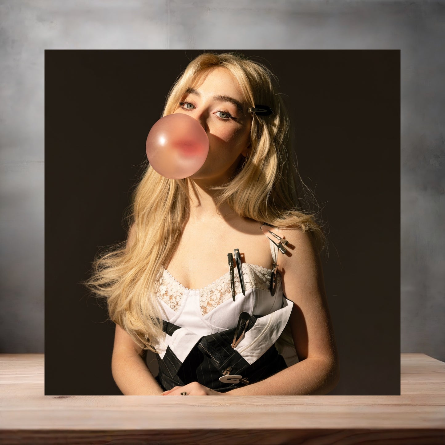 Sexy Sabrina Carpenter poster on aluminum print. Multiple sizes available. P