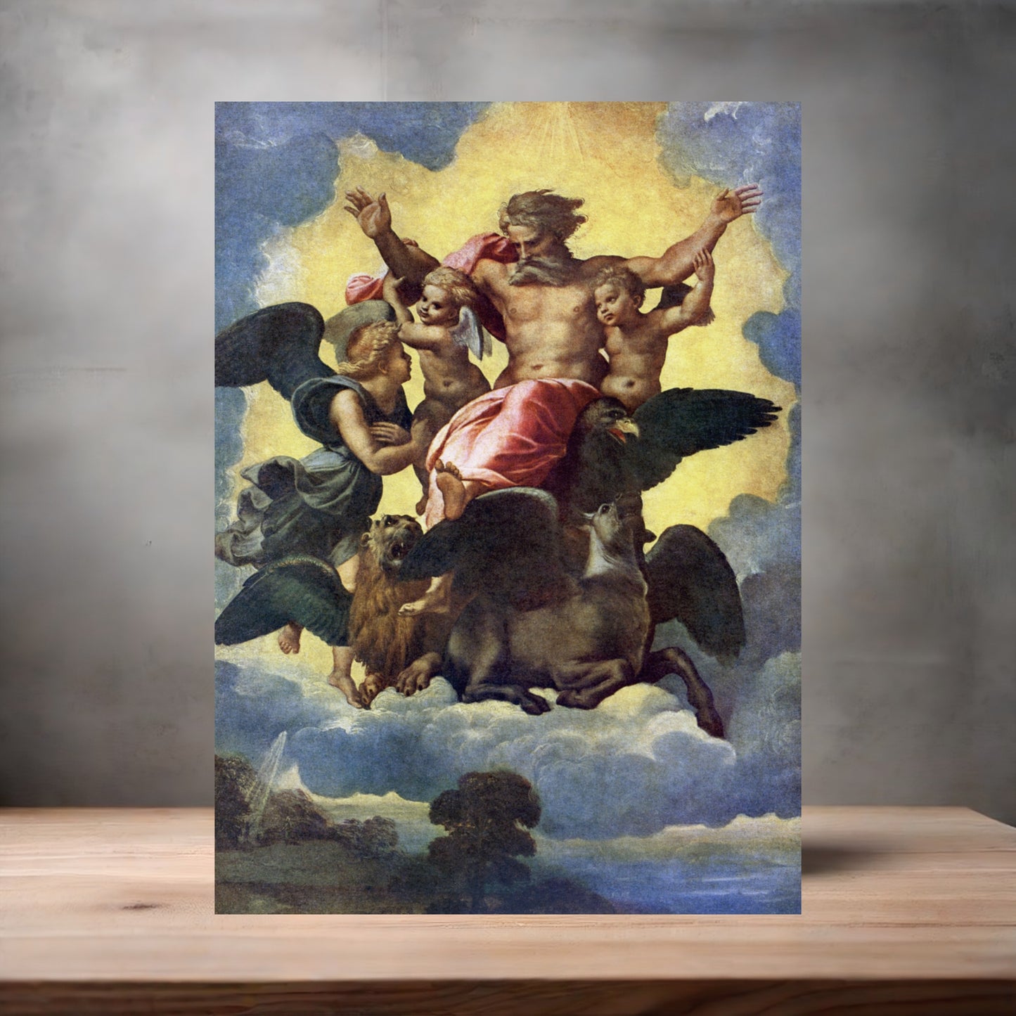 Museum Art on metal poster. Multiple sizes available. Raphael Ezekiel's Vision