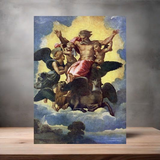 Museum Art on metal poster. Multiple sizes available. Raphael Ezekiel's Vision