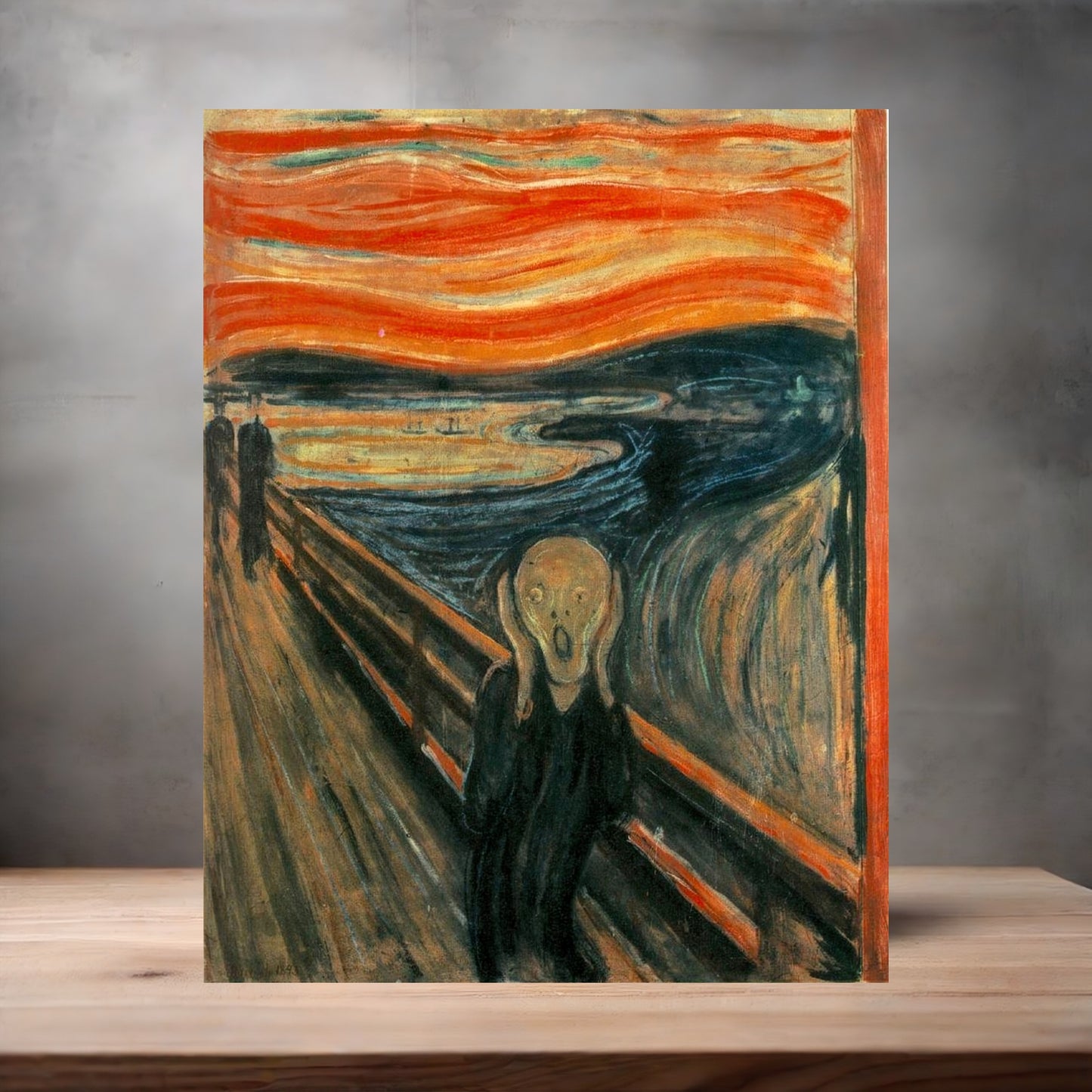 Museum Art on metal poster. Multiple sizes available. Edvard Munch the Scream