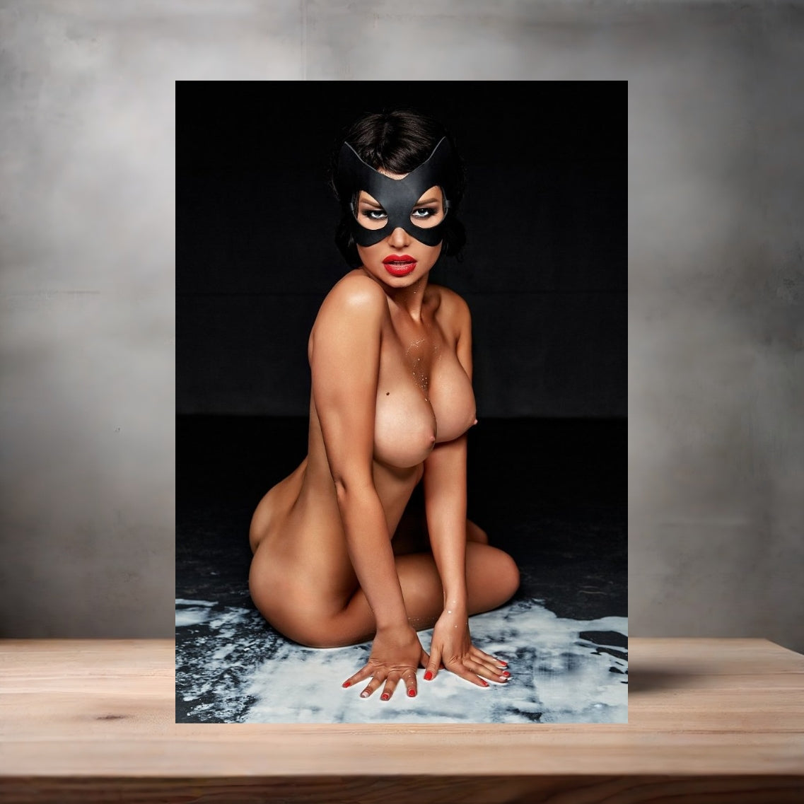 Playboy Playmate metal poster. Multiple sizes available. Nude. Maria Liman v2