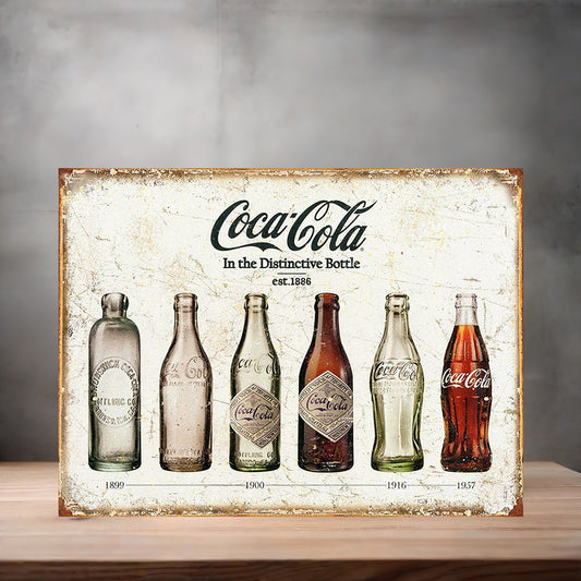 Vintage Coca-Cola ad poster metal poster. Multiple sizes available. BK