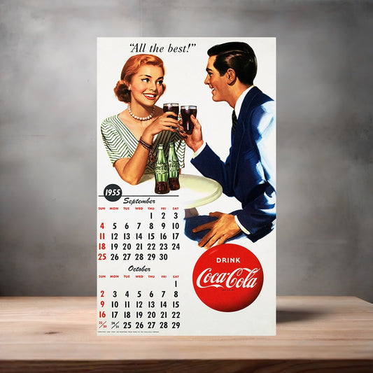 Vintage Coca-Cola ad poster metal poster. Multiple sizes available. Coke O