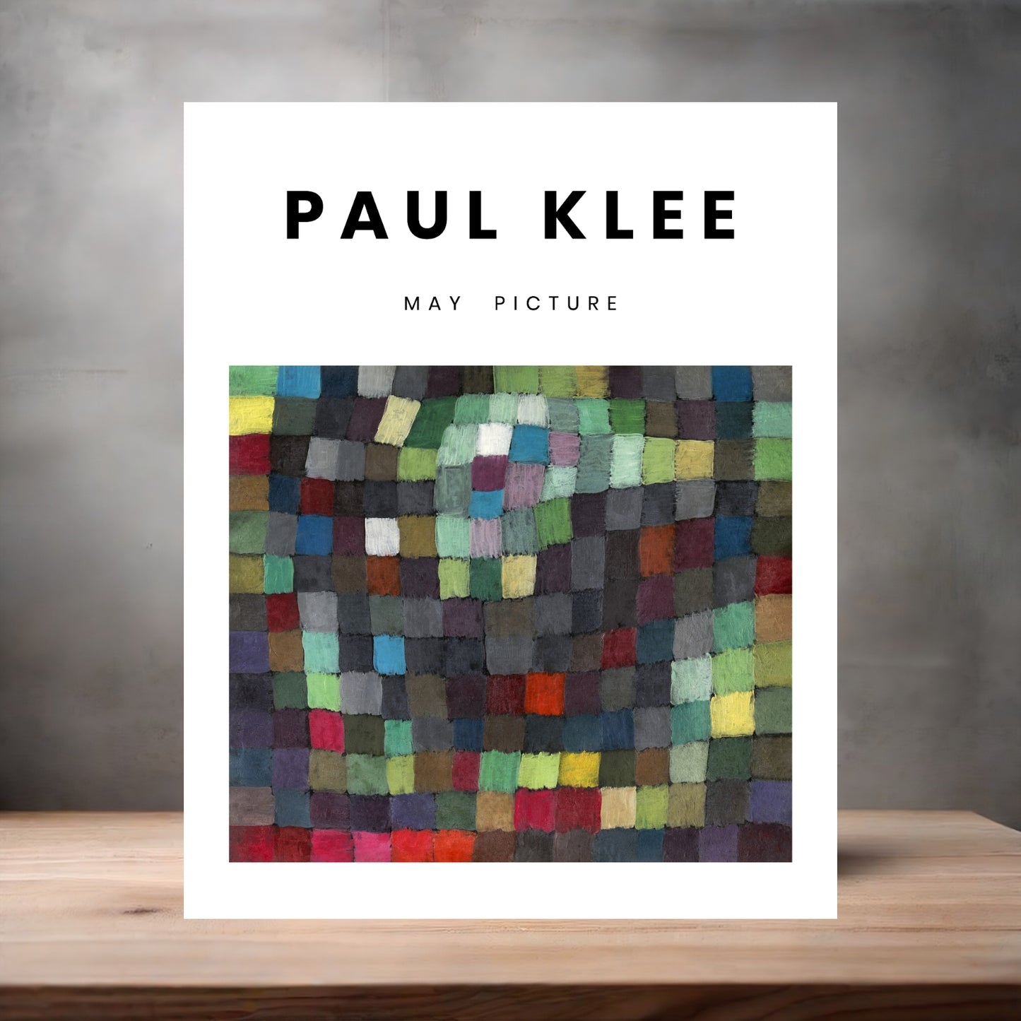 Museum art Painting metal poster. Multiple sizes available. Paul Klee, May Picture