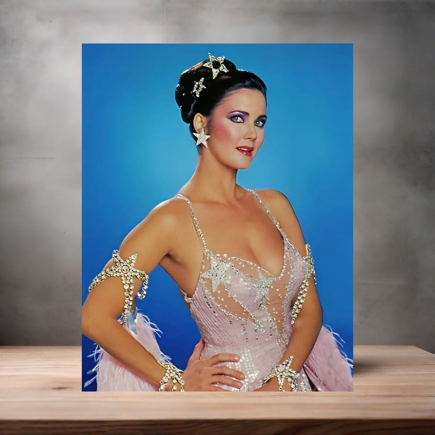 Lynda Carter, Wonder Woman metal poster. Multiple sizes available. Sexy v5