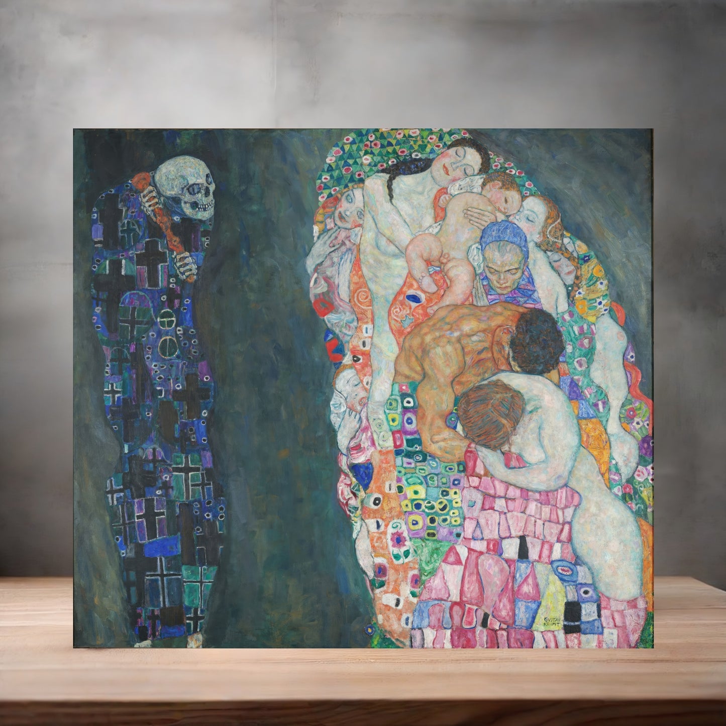 Gustav Klimt metal art metal posters. Multiple sizes and prints available
