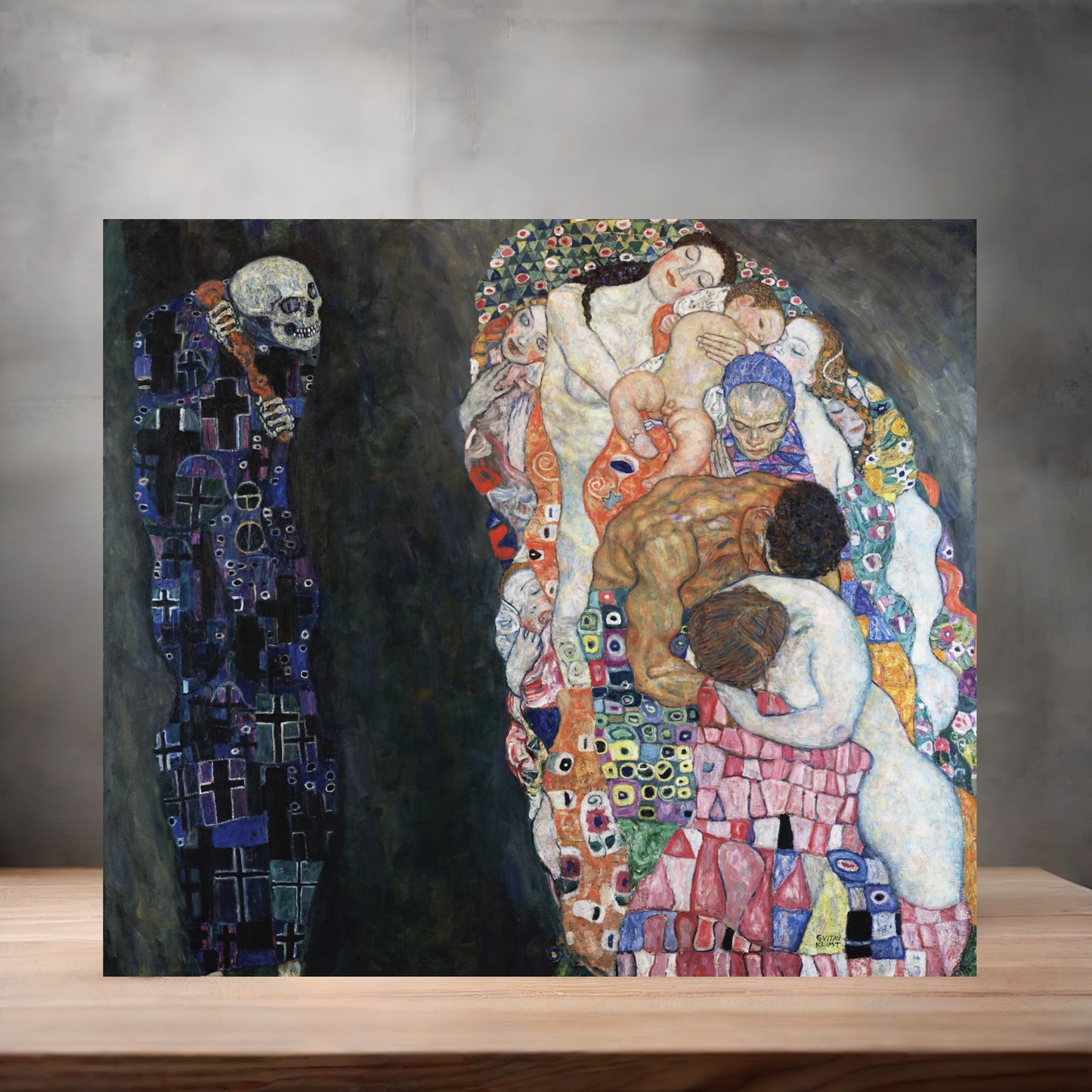 Gustav Klimt metal art metal posters. Multiple sizes and prints available