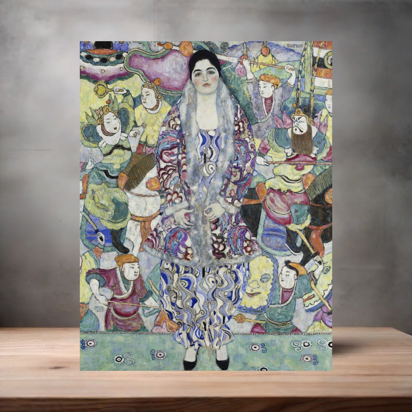 Gustav Klimt metal art metal posters. Multiple sizes and prints available