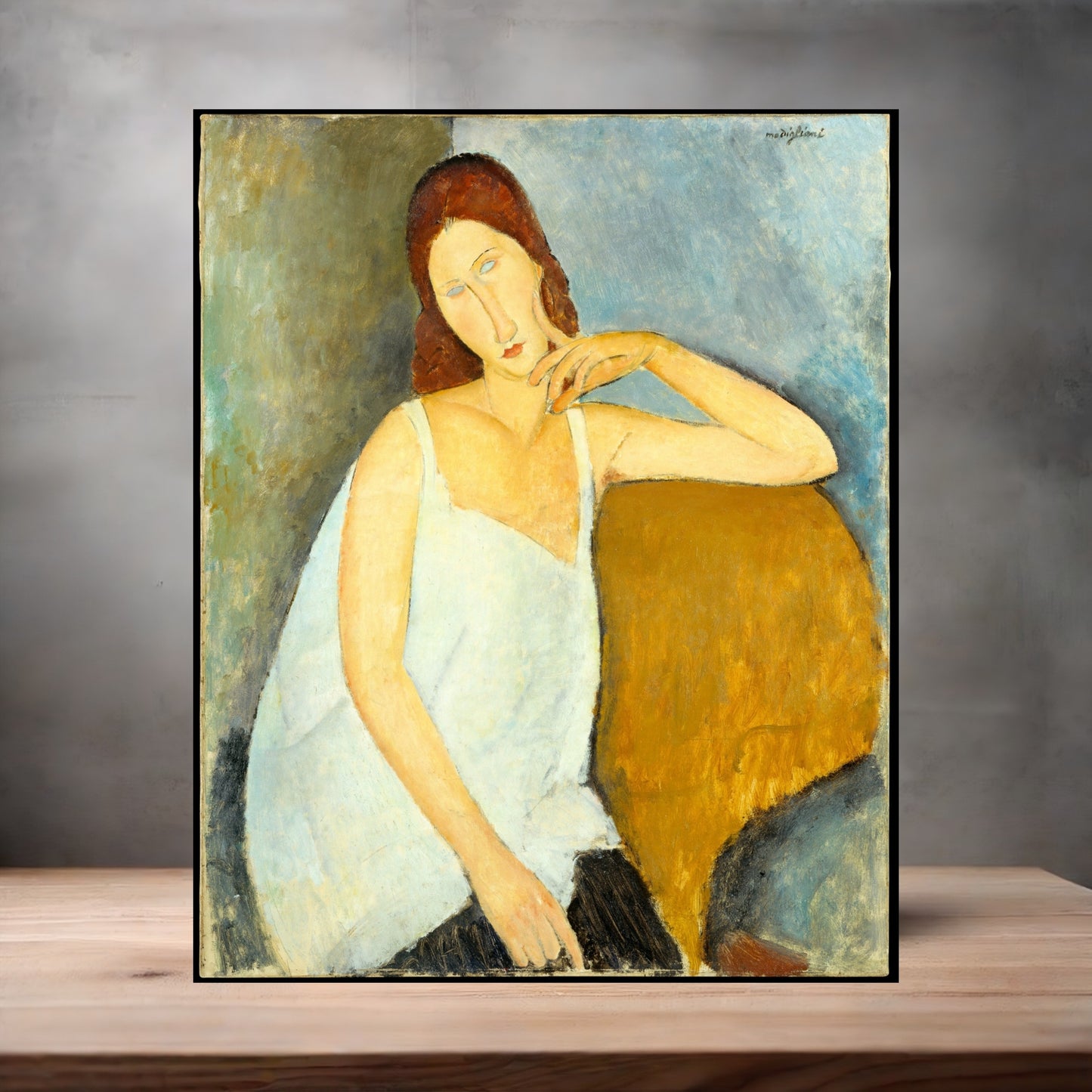Amedeo Modigliani metal art posters. Multiple sizes and prints available