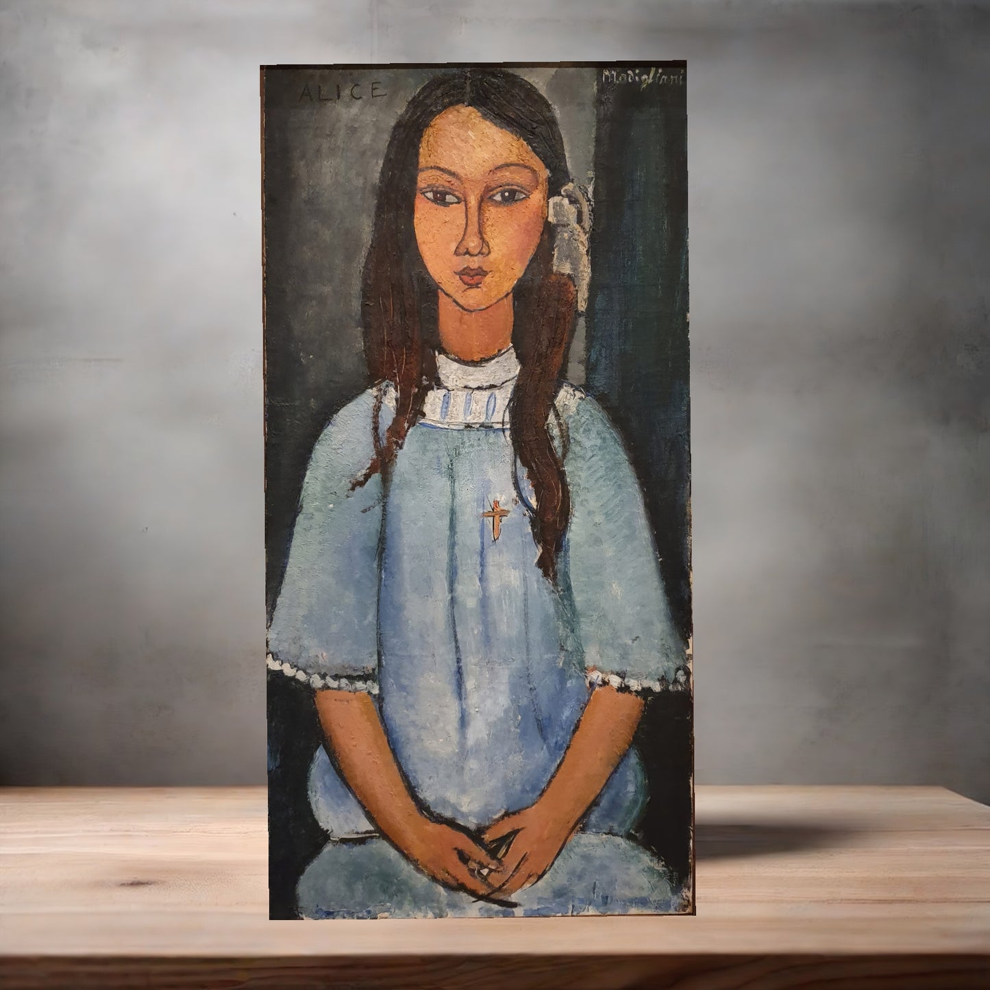 Amedeo Modigliani metal art posters. Multiple sizes and prints available