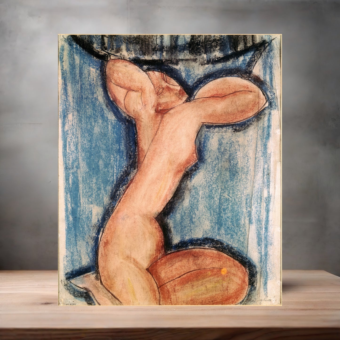 Amedeo Modigliani metal art posters. Multiple sizes and prints available