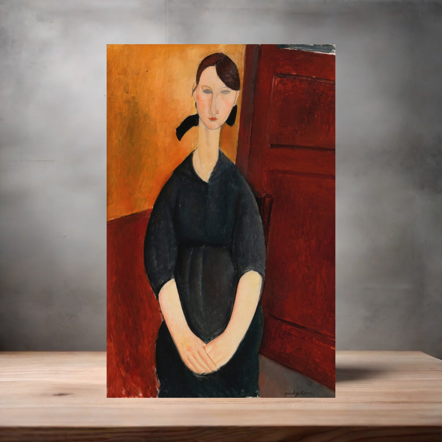 Amedeo Modigliani metal art posters. Multiple sizes and prints available