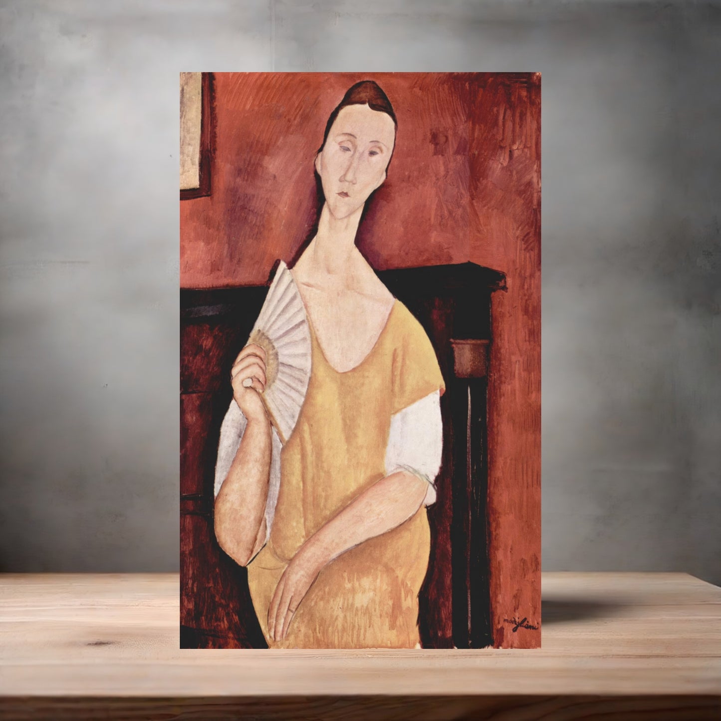 Amedeo Modigliani metal art posters. Multiple sizes and prints available
