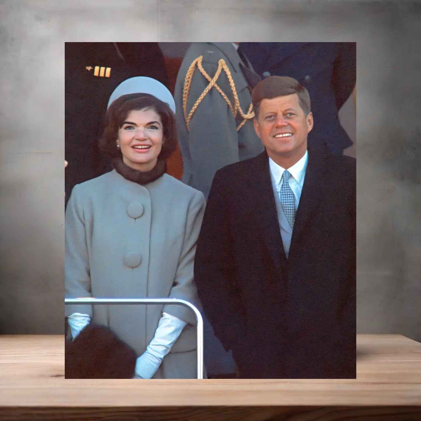 Jackie and John F. Kennedy metal posters. Multiple sizes and photos