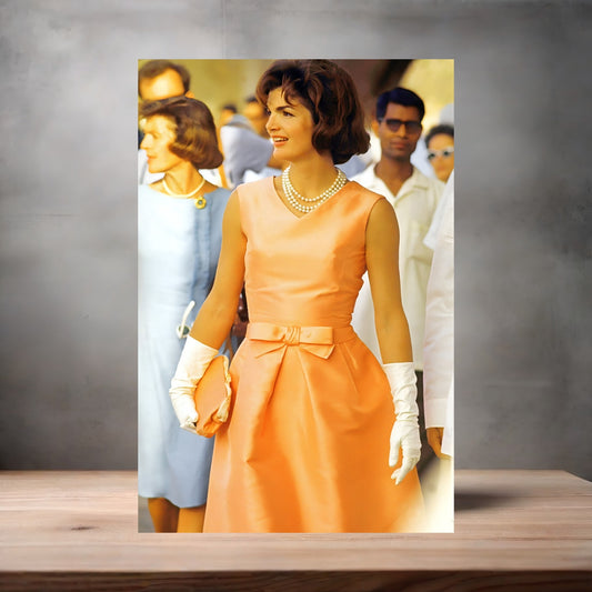 Jackie and John F. Kennedy metal posters. Multiple sizes and photos