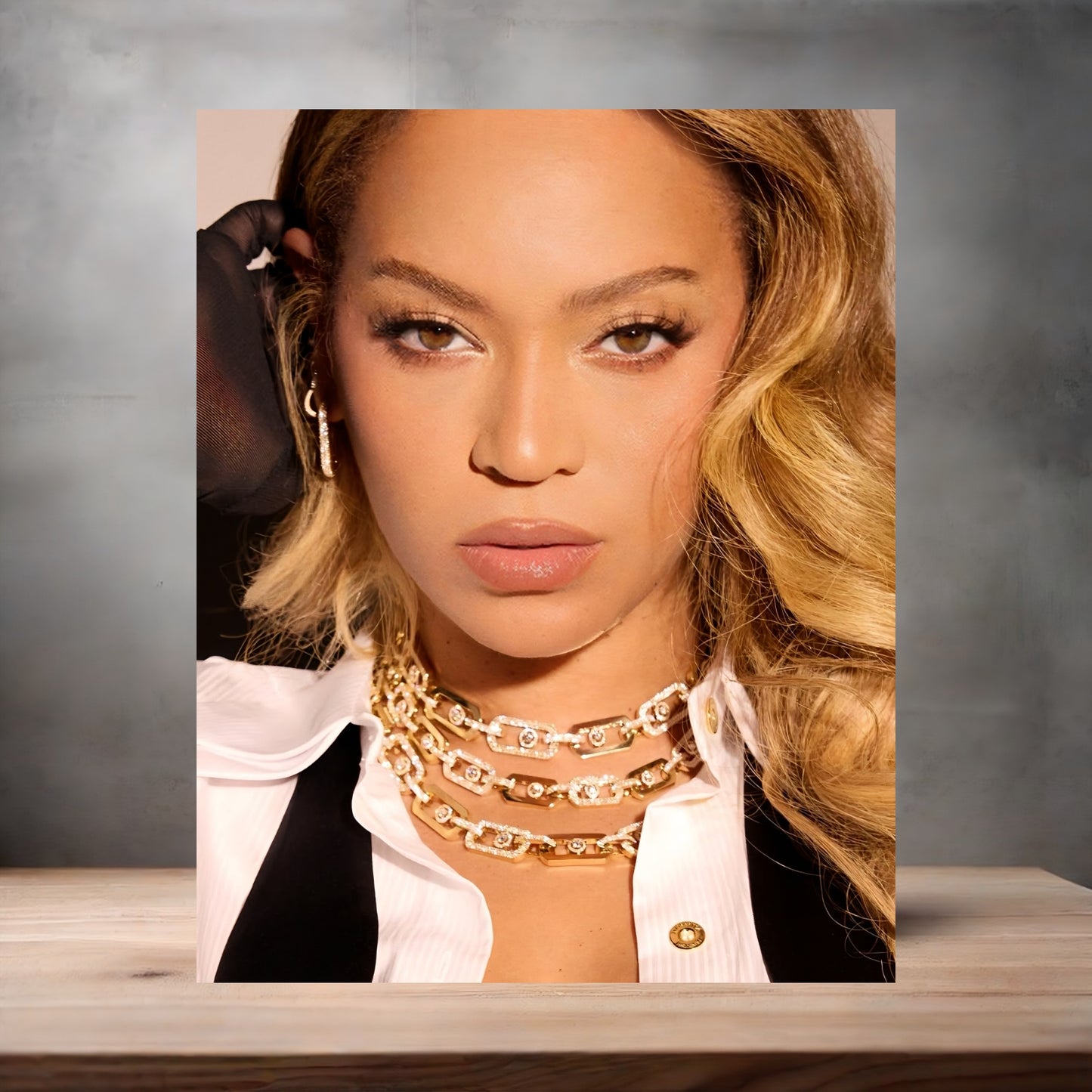 Beyonce metal posters. Multiple sizes and photos