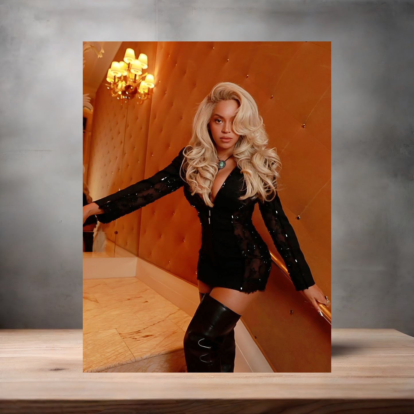 Beyonce metal posters. Multiple sizes and photos