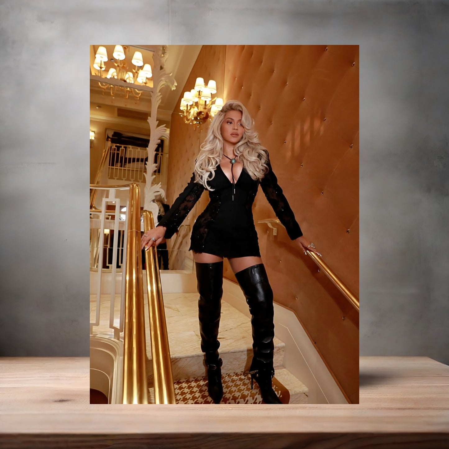 Beyonce metal posters. Multiple sizes and photos