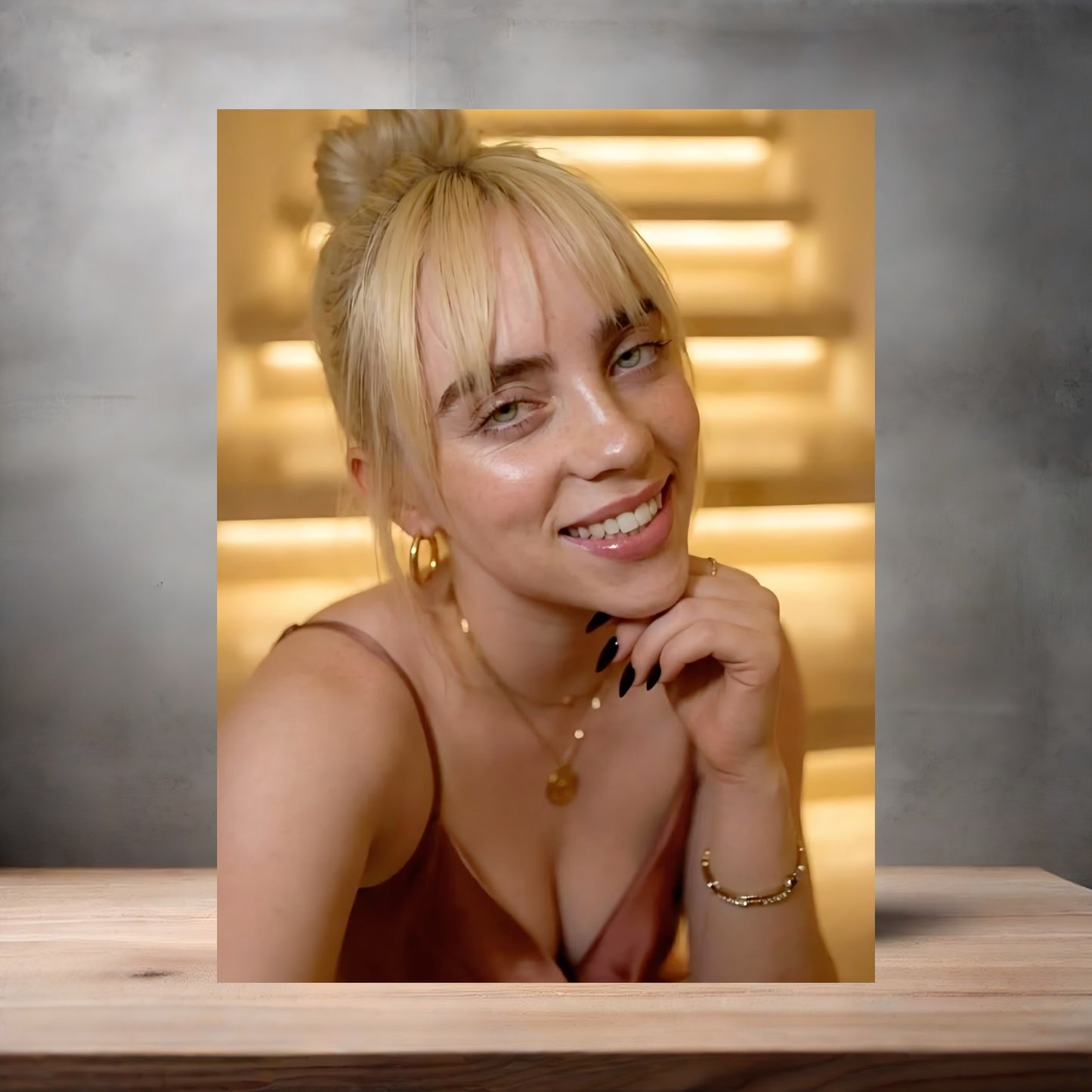 Billie Eilish metal posters. Multiple sizes and photos