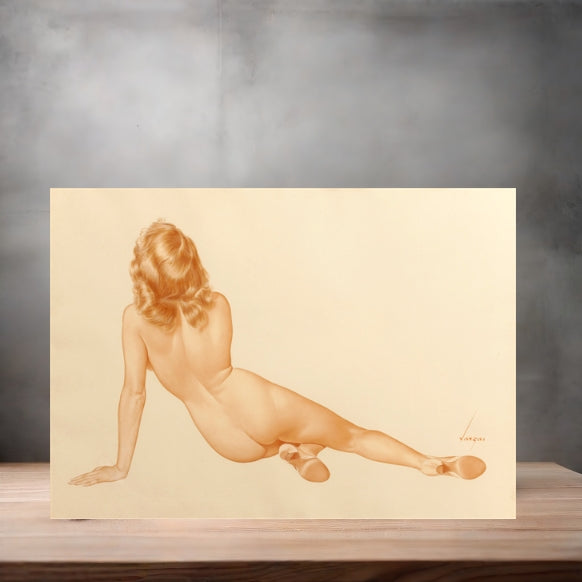 Alberto Vargas sexy pinup metal posters. Multiple sizes and photos. Playboy