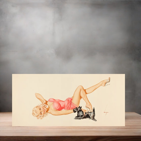 Alberto Vargas sexy pinup metal posters. Multiple sizes and photos. Playboy