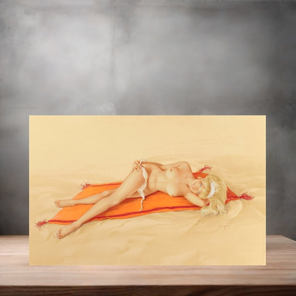 Alberto Vargas sexy pinup metal posters. Multiple sizes and photos. Playboy