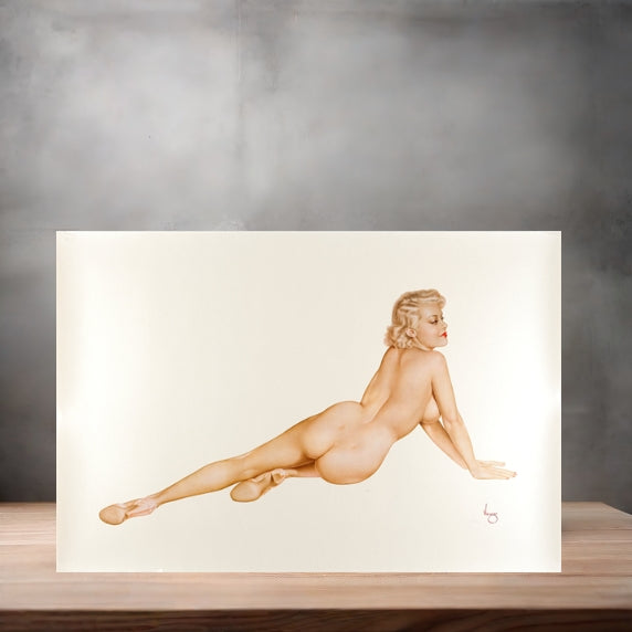 Alberto Vargas sexy pinup metal posters. Multiple sizes and photos. Playboy