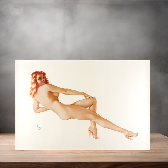 Alberto Vargas sexy pinup metal posters. Multiple sizes and photos. Playboy v2