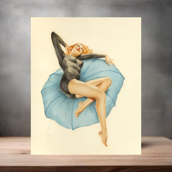 Alberto Vargas sexy pinup metal posters. Multiple sizes and photos. Playboy v2