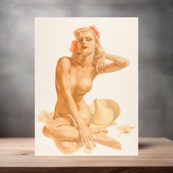 Alberto Vargas sexy pinup metal posters. Multiple sizes and photos. Playboy v2