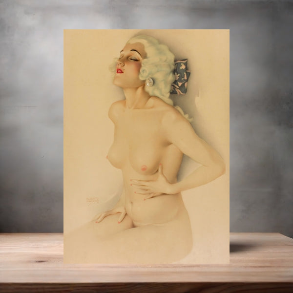 Alberto Vargas sexy pinup metal posters. Multiple sizes and photos. Playboy v2
