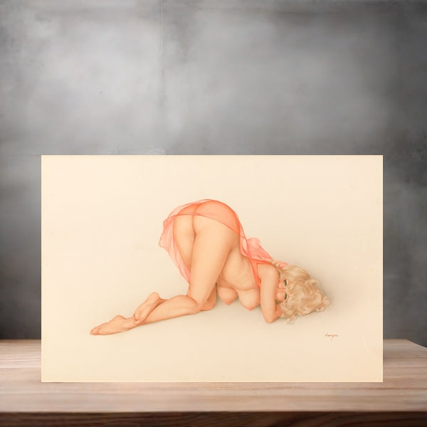 Alberto Vargas sexy pinup metal posters. Multiple sizes and photos. Playboy v2