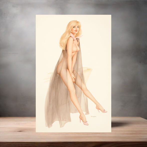 Alberto Vargas sexy pinup metal posters. Multiple sizes and photos. Playboy v2