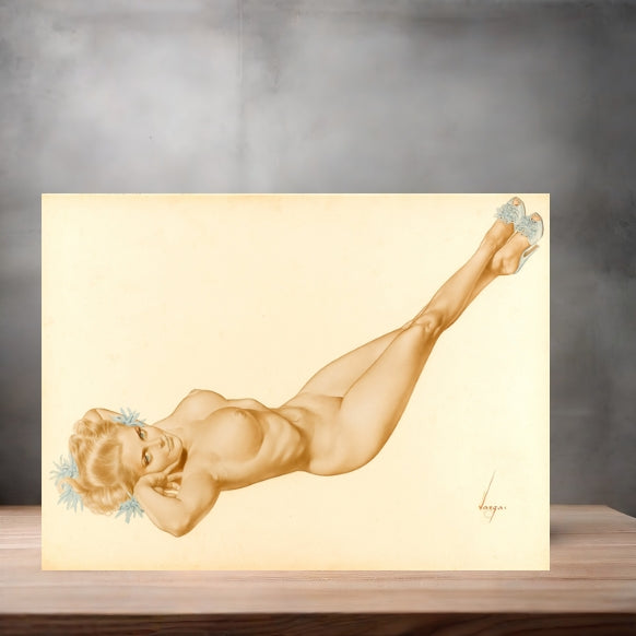 Alberto Vargas sexy pinup metal posters. Multiple sizes and photos. Playboy v2