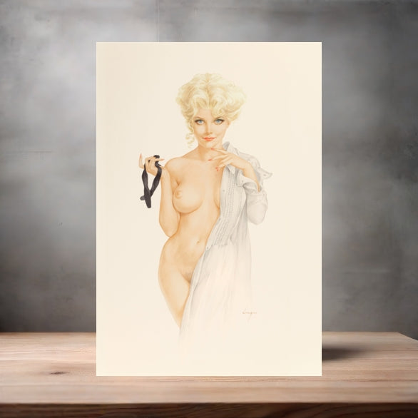 Alberto Vargas sexy pinup metal posters. Multiple sizes and photos. Playboy v2