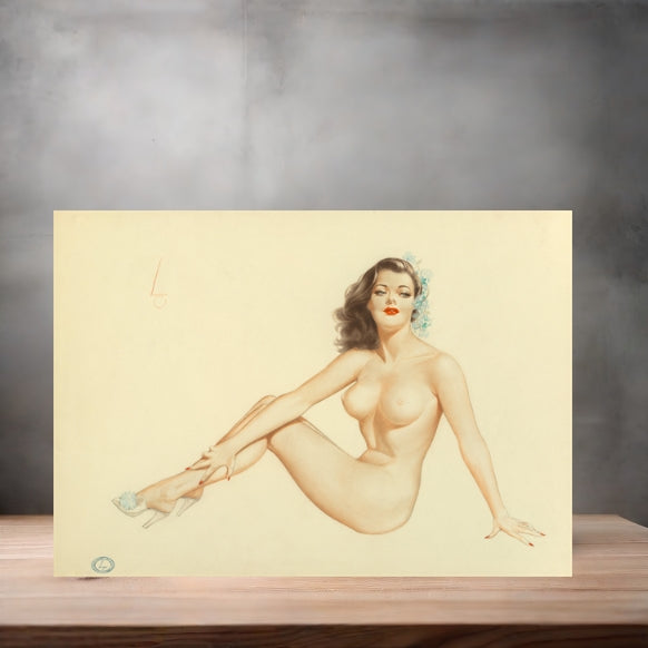 Alberto Vargas sexy pinup metal posters. Multiple sizes and photos. Playboy v4