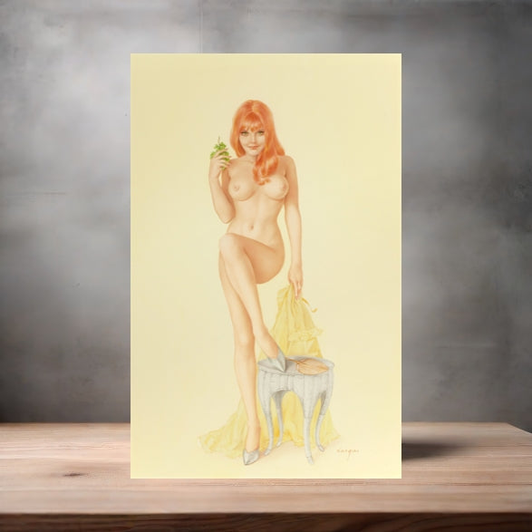 Alberto Vargas sexy pinup metal posters. Multiple sizes and photos. Playboy v4