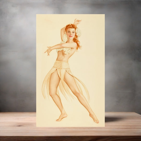 Alberto Vargas sexy pinup metal posters. Multiple sizes and photos. Playboy v4