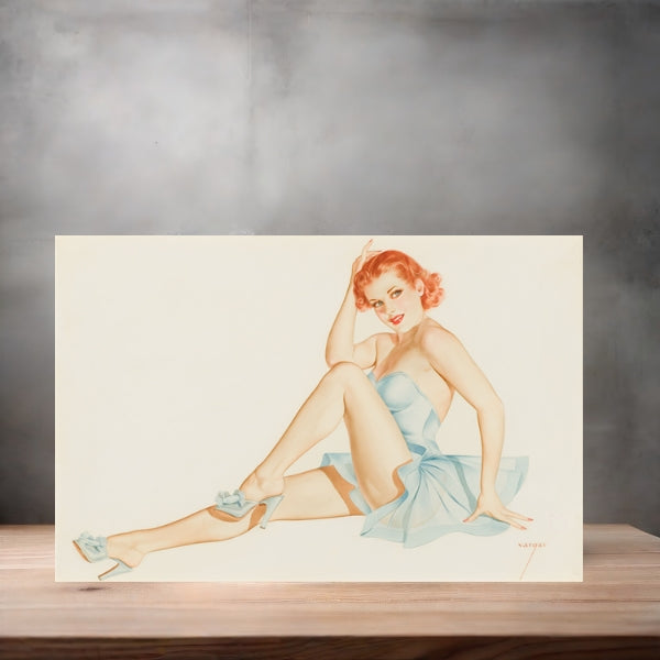 Alberto Vargas sexy pinup metal posters. Multiple sizes and photos. Playboy v4